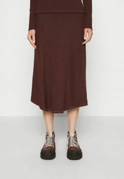 Rag & Bone SKIRT - A-line Skirt - Darkbrown