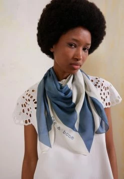 Rag & Bone ODYSSEY SCARF - Foulard - Light Blue -rag & bone Shop ad8cb6ff1d9847819d4d8597d996b9f6
