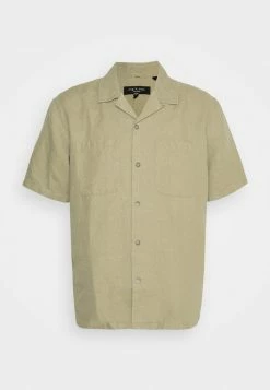 Rag & Bone SNAP FRONT AVERY SHIRT - Shirt - Olive Green -rag & bone Shop adbad42357f8448d9bef02fcf27b8f9d