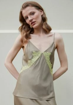 Rag & Bone LOGAN - Blouse - Olive Green -rag & bone Shop ae4405c8beb74aaba717072edd3ad030