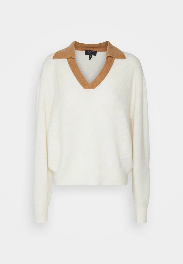 PIERCE - Jumper - ivory Rag & Bone PIERCE - Jumper - Ivory -rag & bone Shop b151ca69fd834ba284deec17e38426b0