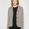 Rag & Bone SLADE CHECK - Blazer - Black White