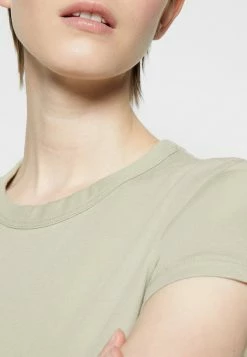 Rag & Bone THE GARMENT TEE LABEL - Basic T-shirt - Grey -rag & bone Shop b64643859de049238ca88fc2957e0688