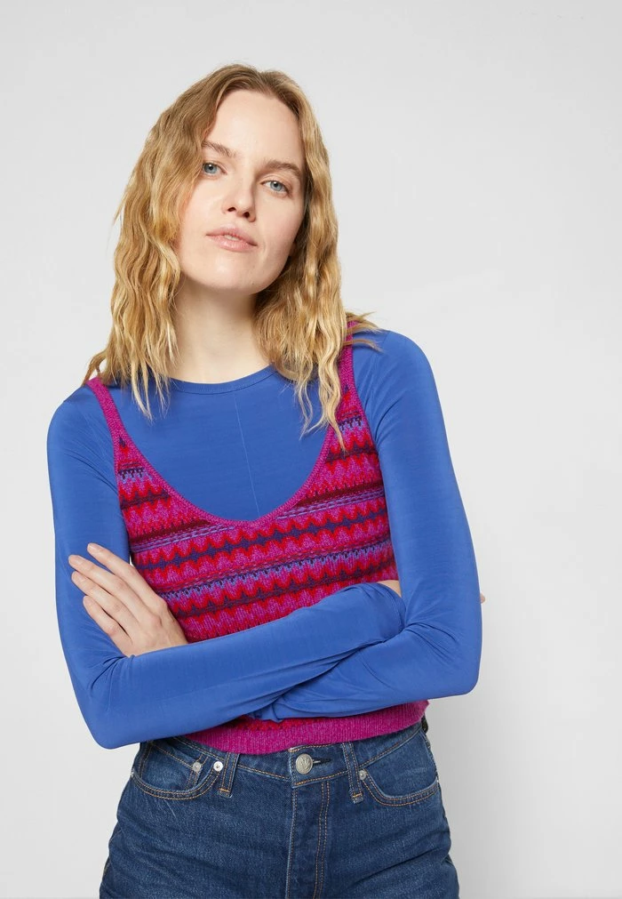 WILLOW FAIRISLE CAMI - Top - purple Rag & Bone WILLOW FAIRISLE CAMI - Top - Purple -rag & bone Shop b72f9a8786644b85a0f9a86b665d0ff7