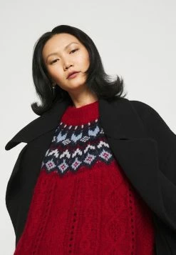 Rag & Bone WILLOW FAIRISLE CREW BLACK LABEL - Jumper - Redmult 4 Rag & Bone WILLOW FAIRISLE CREW BLACK LABEL - Jumper - Redmult -rag & bone Shop b93f015ae49c49e09fab44913c60fe17