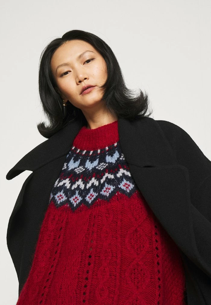 WILLOW FAIRISLE CREW BLACK LABEL - Jumper - redmult Rag & Bone WILLOW FAIRISLE CREW BLACK LABEL - Jumper - Redmult -rag & bone Shop b93f015ae49c49e09fab44913c60fe17