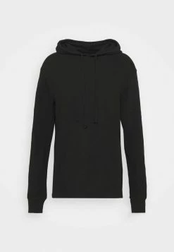 Rag & Bone FLAME HOODIE - Jumper - Black