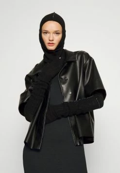 Rag & Bone THE NECK DRESS - Jumper Dress - Black -rag & bone Shop b9c7984e67d542f286dada242adb8c66