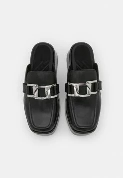 Rag & Bone LOGAN LOAFER - Heeled Mules - Black -rag & bone Shop b9f2518946094ef5b5e9e59f32242c38