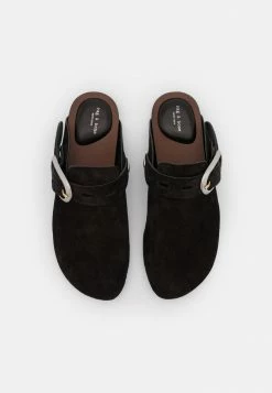Rag & Bone ANSLEY SLIDE - Slippers - Black -rag & bone Shop be67caca1cec43da8c5960d8384764ec