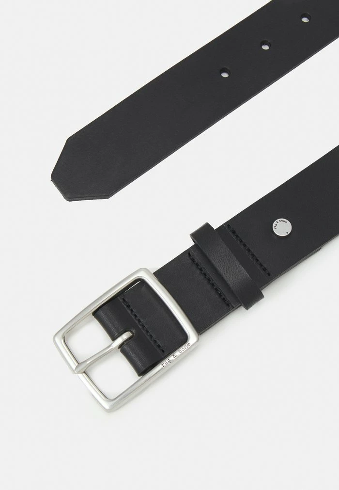 RUGGED BELT - Belt - black Rag & Bone RUGGED BELT - Belt - Black -rag & bone Shop c43d18c7b7fd428ca40526bee60def54