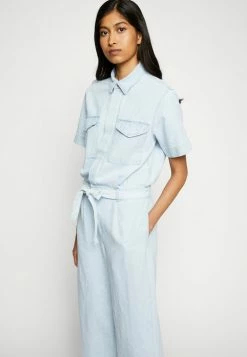 Rag & Bone SURPLUS - Jumpsuit - Light Blue Denim -rag & bone Shop c6aa2892f5934a89aa16ac08547ae559