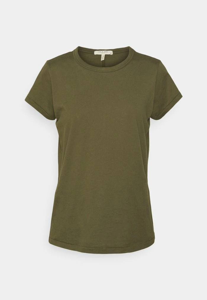 TEE - Basic T-shirt - olive Rag & Bone TEE - Basic T-shirt - Olive -rag & bone Shop c76b488acbd94b1c85fc3e2232632103