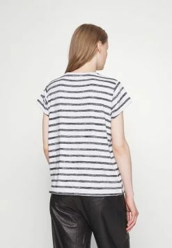 Rag & Bone THE TEE - Print T-shirt - Grey/white -rag & bone Shop c865d2d545c4415fa923adccd6bfa959