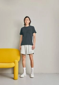 Rag & Bone MILES TEE IN PRINCIPLE - Basic T-shirt - Darkgrey