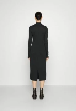Rag & Bone THE NECK DRESS - Jumper Dress - Black -rag & bone Shop ccf6eeec1f8848439be08ce968d38667