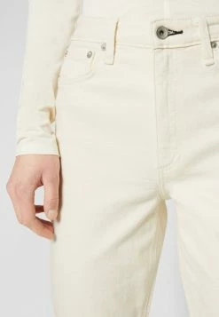 Rag & Bone NINA HIGH-RISE ANKLE CIGARETTE - Slim Fit Jeans - Ecru -rag & bone Shop cf5249d6ce3b4c568db090feccee1c7a