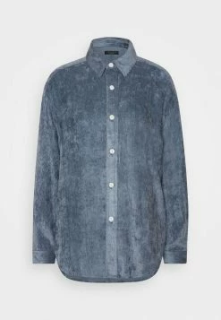 Rag & Bone NUSA SHIRT - Button-down Blouse - Deep Blue -rag & bone Shop d05441dd44444a0aa93f0e5d9f76b75e