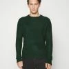 Rag & Bone LIGHTWEIGHT PIERCE CREW - Jumper - Darkgreen