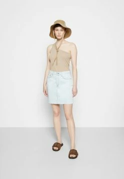 Rag & Bone ZOE ASYMMETRIC TANK LABEL - Top - Tanbeige -rag & bone Shop dad030603c7648a9b70c611517319372