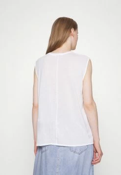 Rag & Bone MICHAL MUSCLE TANK - Print T-shirt - White -rag & bone Shop dad570abb91d496e95059fb397da84b4