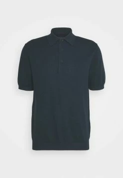Rag & Bone LOUIS - Polo Shirt - Dark Blue -rag & bone Shop dca02425ab434149a2cf8002649a149b