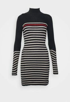 Rag & Bone KATE T NECK DRESS - Jumper Dress - Navymult
