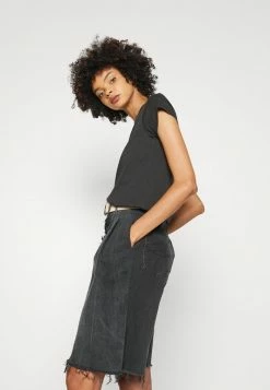 Rag & Bone THE SLUB TEE - Basic T-shirt - Black -rag & bone Shop dec63a738a05417c9b68363353f38408