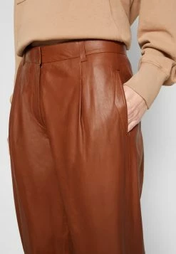 Rag & Bone LESLIE PANT - Leather Trousers - Cognac -rag & bone Shop def9d98c031344dea8580bde5a88183d
