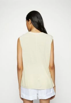 Rag & Bone MICHAL MUSCLE TANK - Print T-shirt - Beige -rag & bone Shop e020722ab240411384d2a8af19eefa72