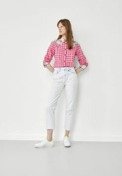 Rag & Bone JILLIAN PLAID SHIRT - Button-down Blouse - Pink