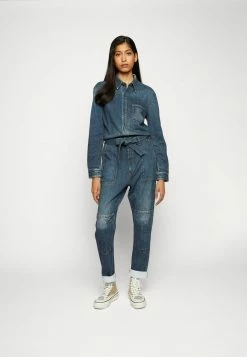 Rag & Bone MIRAMAR - Jumpsuit - Blue Denim -rag & bone Shop e30334710ace48adbdd04c0b31bc0614