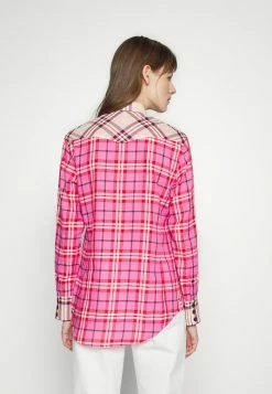 Rag & Bone JILLIAN PLAID SHIRT - Button-down Blouse - Pink -rag & bone Shop e51939e1ddf143fd98d475633e4020ef