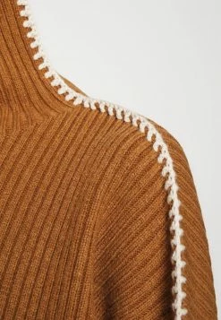 Rag & Bone INGRID TNECK - Jumper - Dark Brown -rag & bone Shop e55ee02abadd44ca9057ca4c06ac9780