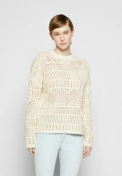 Rag & Bone RENEE NOVELTY CREW LABEL - Jumper - Ivory 2 Rag & Bone RENEE NOVELTY CREW LABEL - Jumper - Ivory -rag & bone Shop e5b1df8d58e042ebb2a911c116db8539