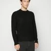 Rag & Bone LIGHTWEIGHT PIERCE CREW - Jumper - Black