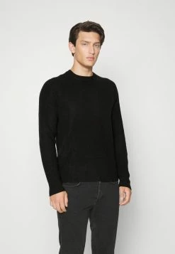 Rag & Bone LIGHTWEIGHT PIERCE CREW - Jumper - Black