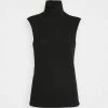 Rag & Bone GAIA T NECK TANK - Top - Black