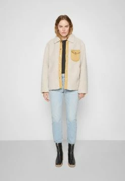 Rag & Bone ELLIOT SHERPA - Winter Jacket - Ivory -rag & bone Shop ecea280a015d4814aa0e240aeca8fd0e