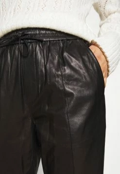 Rag & Bone IDRIS PANT - Leather Trousers - Black -rag & bone Shop ef2e0311a44843a39fe62477b3d229f5