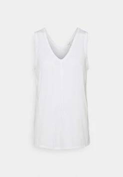 Rag & Bone THE VNECK TANK LABEL - Basic T-shirt - White
