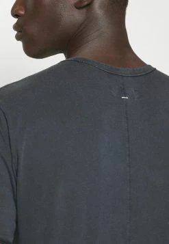 Rag & Bone MILES TEE IN PRINCIPLE - Basic T-shirt - Darkgrey -rag & bone Shop f2e03b369f364441a057cf0f37e4cb77