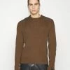 Rag & Bone MILITARY MIXED - Jumper - Brown