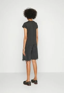 Rag & Bone THE SLUB TEE - Basic T-shirt - Black -rag & bone Shop f46d90239ce94580a942f428bd801ff6
