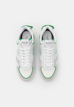 Rag & Bone RETRO RUNNER 2.0 - Trainers - White/green -rag & bone Shop f679d8569bad484b89d454b750e69655