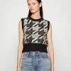 Rag & Bone EDITH VEST - Jumper - Black