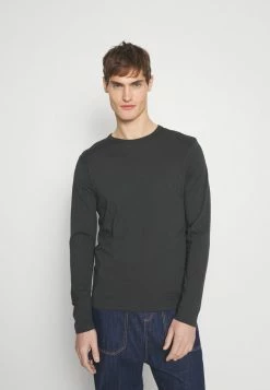 Rag & Bone PRINCIPLE BASE TEE - Long Sleeved Top - Black -rag & bone Shop f7d589544d54467f8fc7259cd99ff8fe