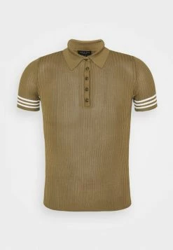 Rag & Bone PEYTON BLACK LABEL - Polo Shirt - Deepolive