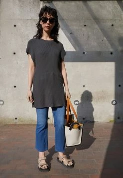 Rag & Bone NINA HIGH-RISE ANKLE FLARE WHITE LABEL - Bootcut Jeans - Poppy