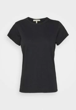 Rag & Bone THE SLUB TEE - Basic T-shirt - Black -rag & bone Shop fe5831a8ecae49e2accf174193f0a9a4